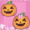 2 Emotes de calabaza de hallowen sonriendo, una con un moño, para Twitch y Discord