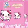 Emote de Hello Kitty referenciando a la icónica película jennifer's body, para Twitch y Discord